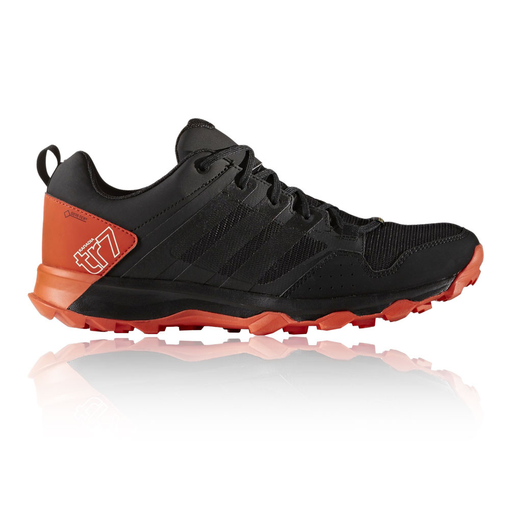 adidas black and orange running shoes