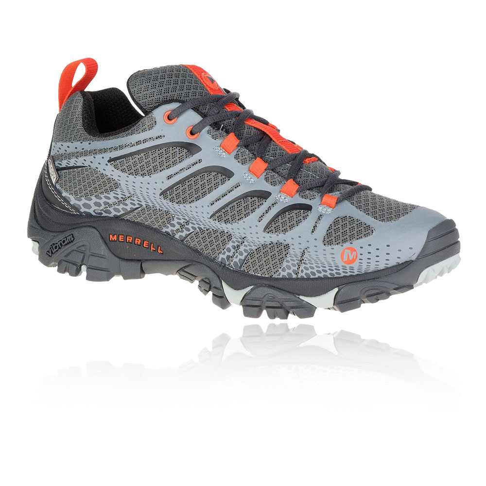 Merrell Moab Edge Waterproof Walking Shoes Grey MER660 Merrell Moab Edge Waterproof Walking Shoes Grey MER660
