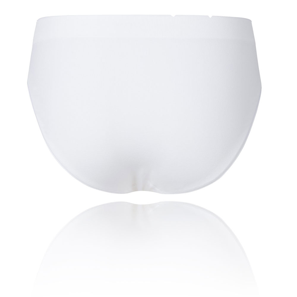 Odlo Evolution X Light Womens White Underwear Sports Boxer Briefs Pants