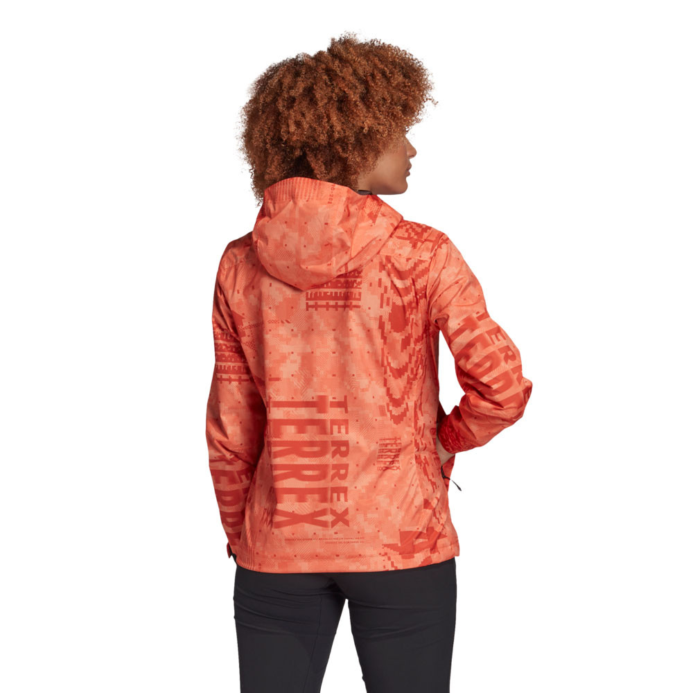 adidas Terrex Camo Damen Regenjacke SS20 | adidas Terrex Camo regenjacke SS20 |