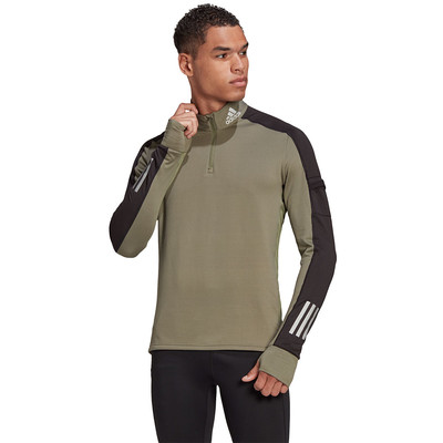 adidas Own The Run Half zip Warm LS top da corsa - AW20