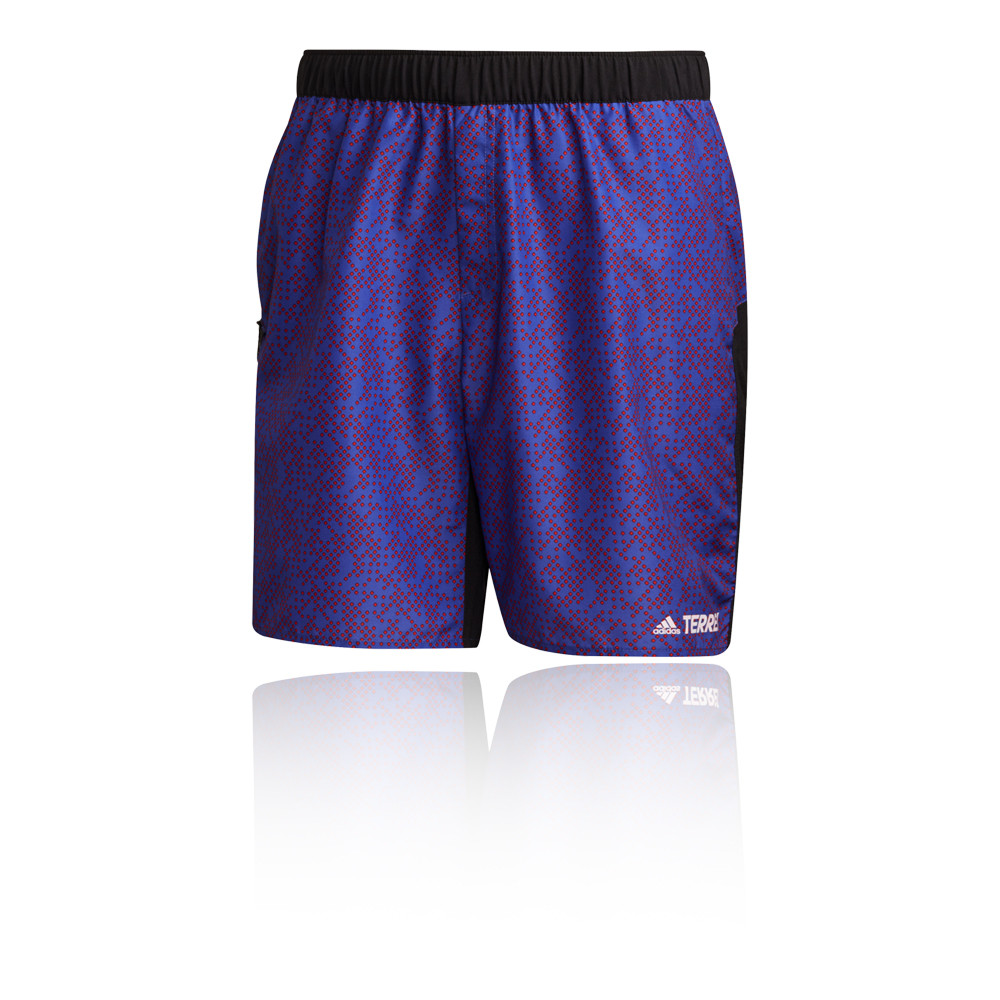 adidas Terrex Primeblue Graphic Trail Running Shorts - SS21 | SportsShoes.com