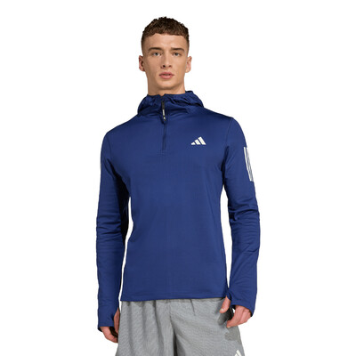 adidas Own The Run Half-Zip Hooded Men's Top - AW25