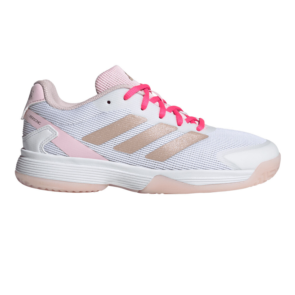 Off White / Silver Metallic / Powder Plum