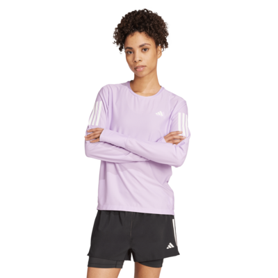 adidas Own The Run mujer manga larga Top - AW25