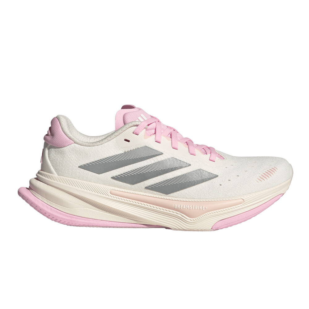 Core White / Silver Metallic / Clear Pink