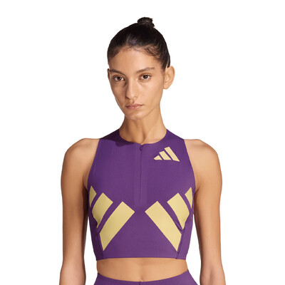 adidas Adizero Road to Records Damen Crop Top - SS26