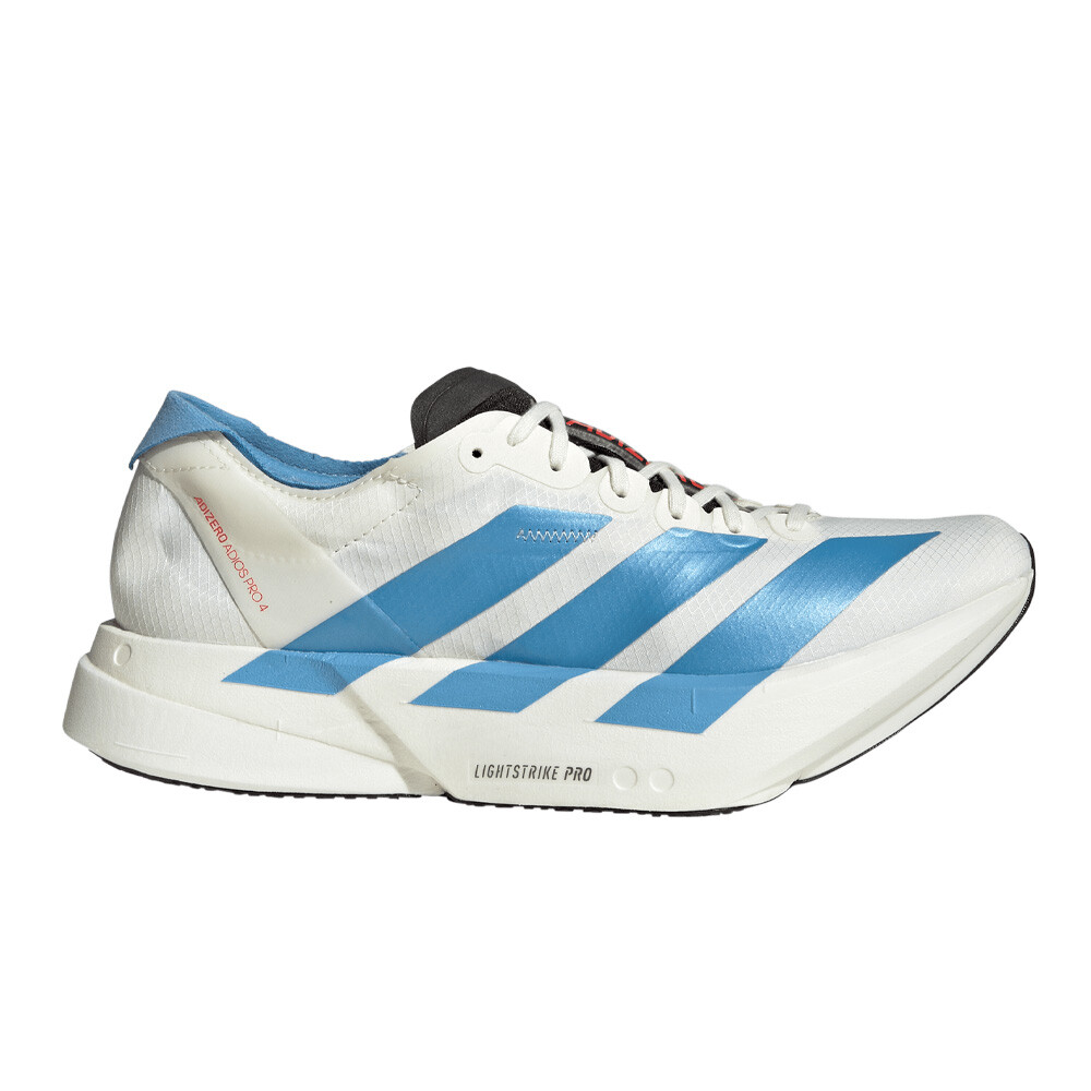 Off White/Light Blue/Bright Red
