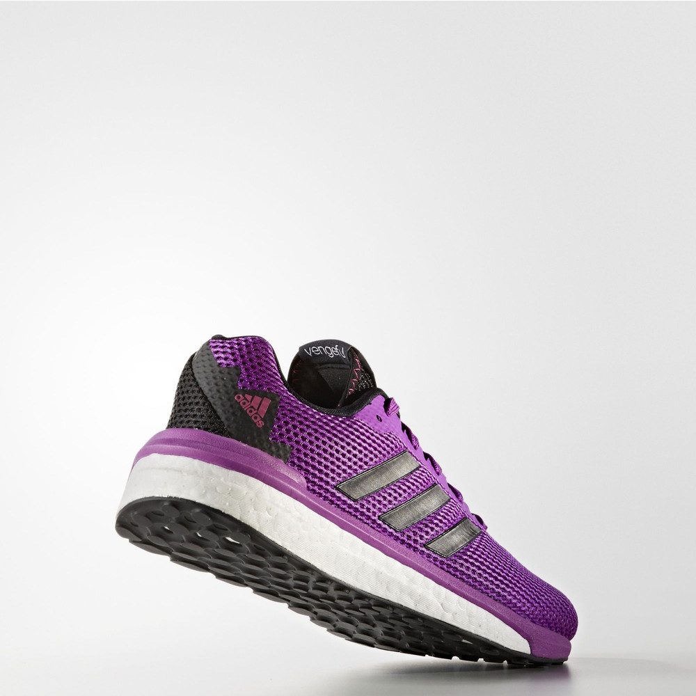 Adidas Vengeful Womens Purple Black Sneakers Running