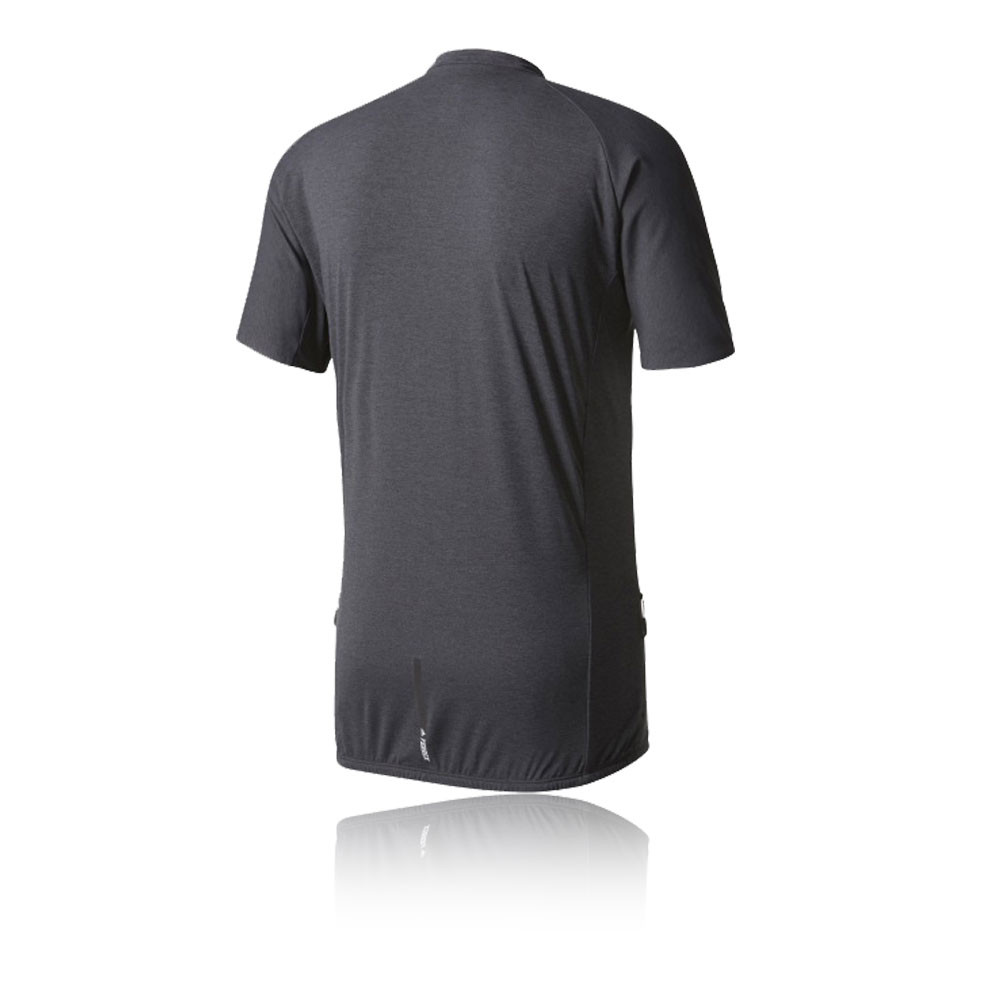 adidas trailcross mens grey climalite half zip sleeve t shirt top ebay adidas trailcross mens grey climalite half zip sleeve t shirt top ebay