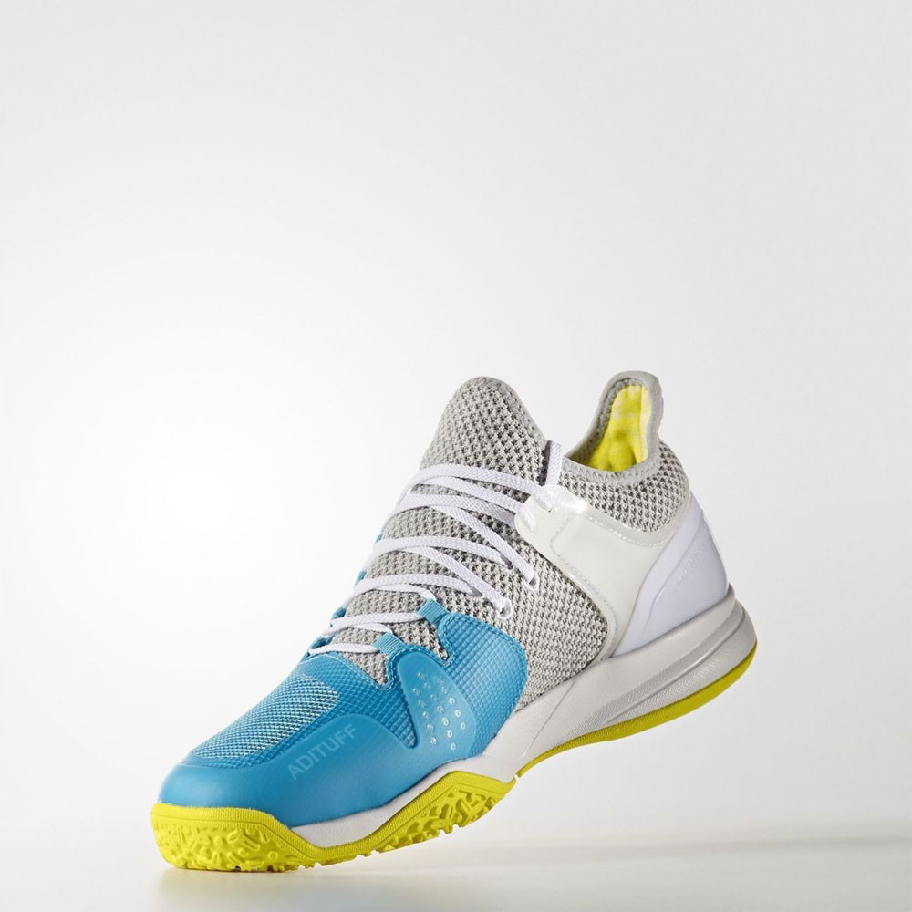 Adidas Adizero Ubersonic 2 Mens White Tennis Court Sports Shoes