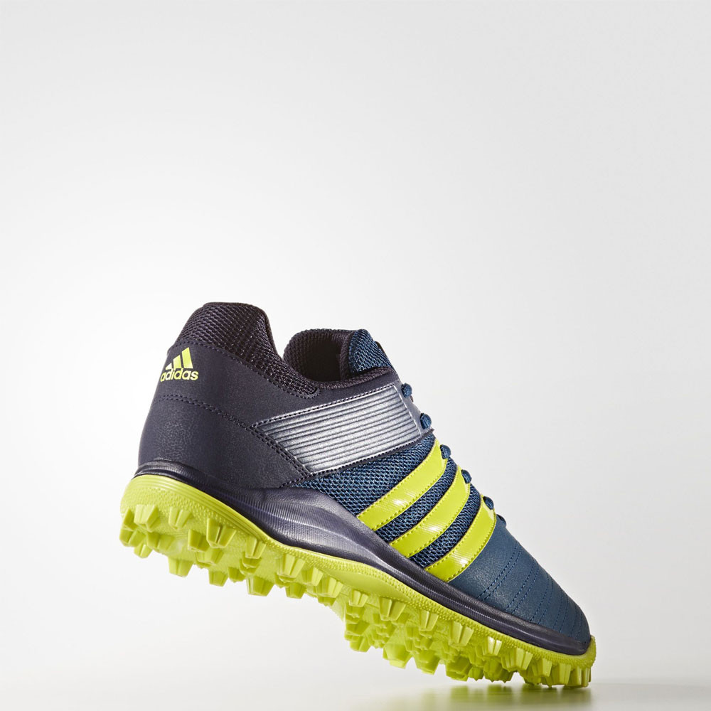 Adidas Srs M Blue Yellow Hockey Shoes Adidas Srs M Blue Yellow Hockey Shoes