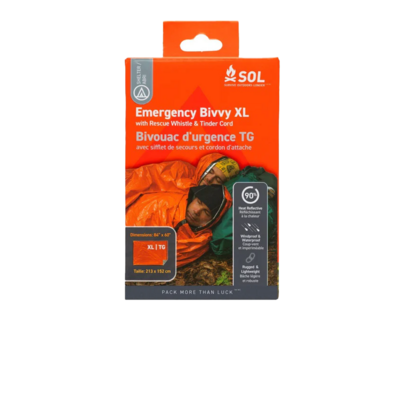 Adventure Ready Brands S.O.L Emergency Bivvy XL with Pfeife - SS26