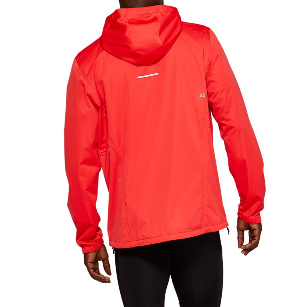 asics accelerate running jacket review