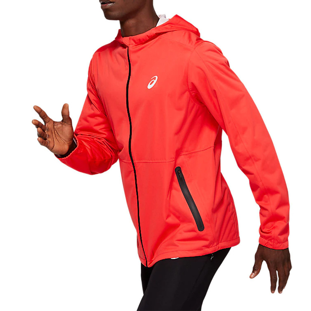 asics accelerate running jacket review