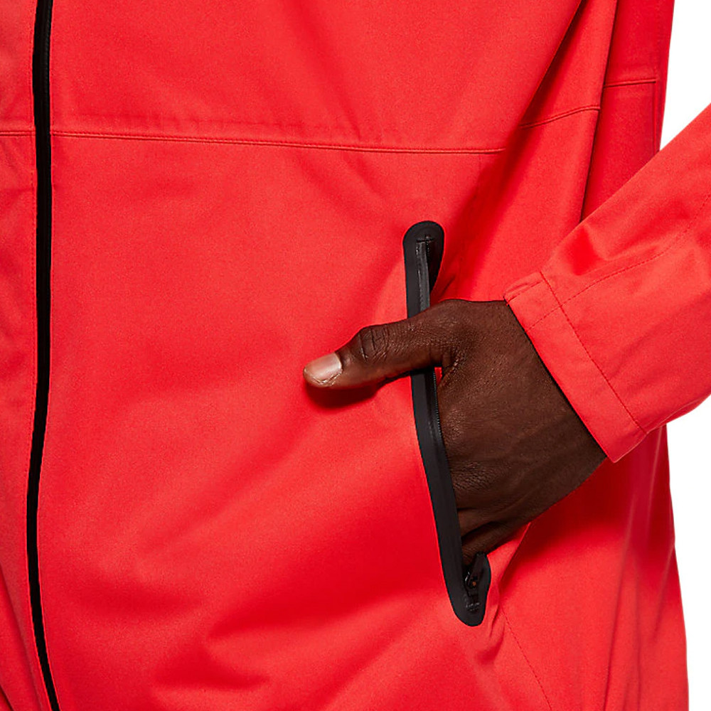 asics accelerate running jacket review