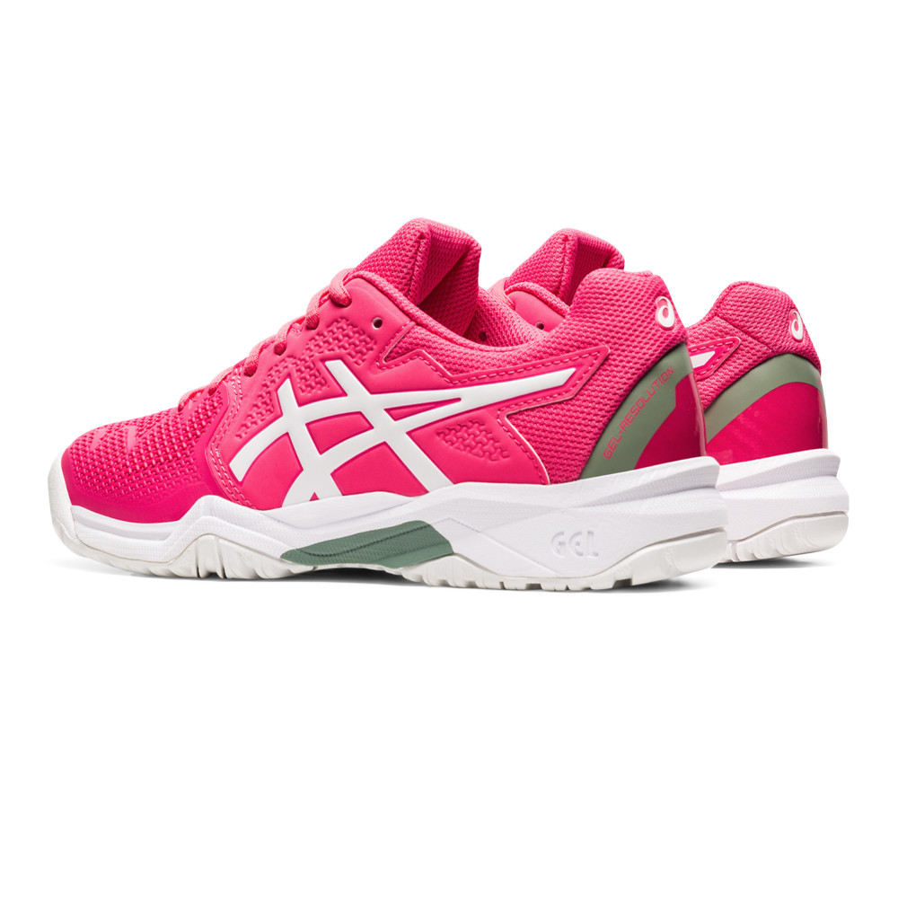 asics gel resolution 8 gs junior