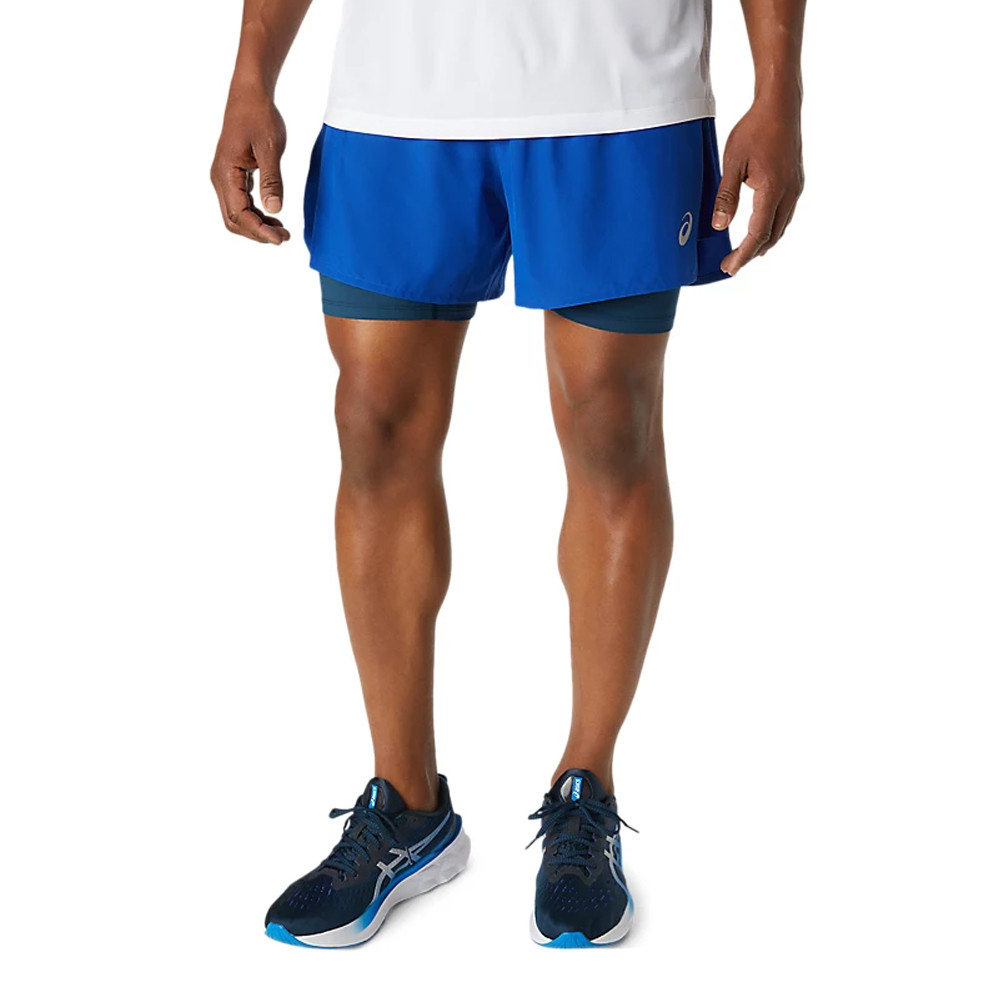 asics 2 in 1 running shorts