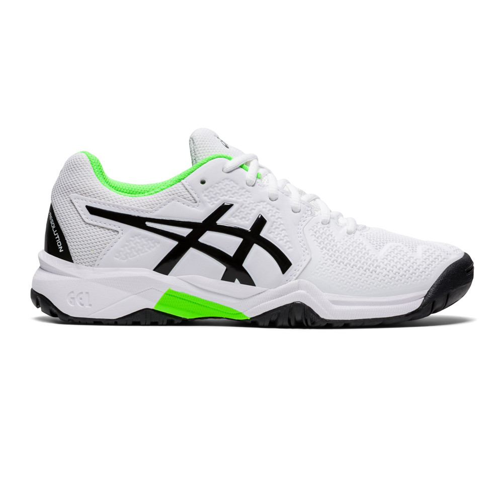 asics gel resolution 8 gs junior