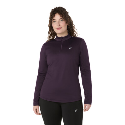 Asics Core Long Sleeve Half Zip Women's Winter Top - AW26 Asics Core Long Sleeve Half Zip Women's Winter Top - AW26