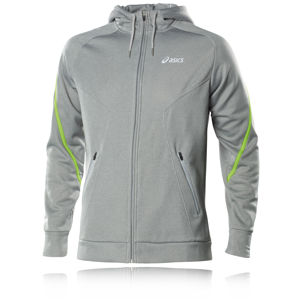 run hood jacket asics