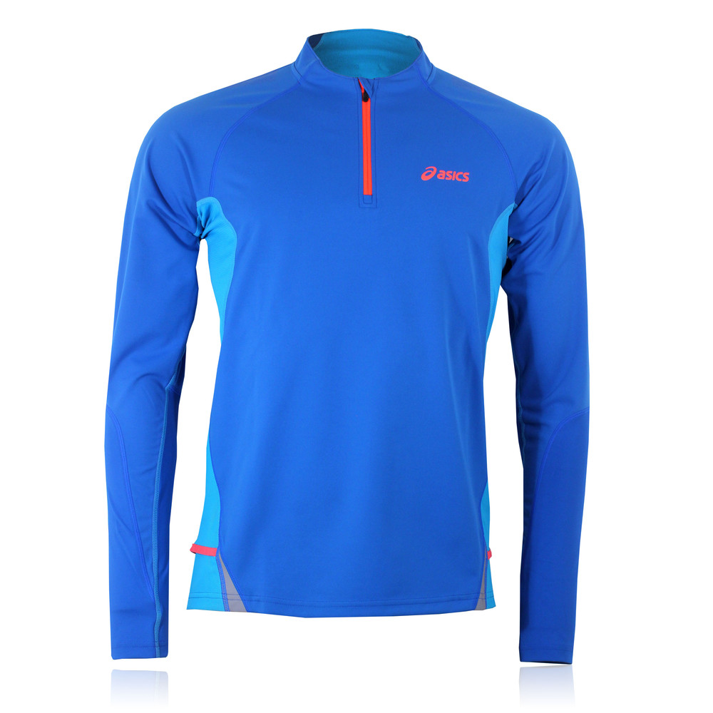 ASICS FUJI Half Zip Long Sleeve Running Top | SportsShoes.com
