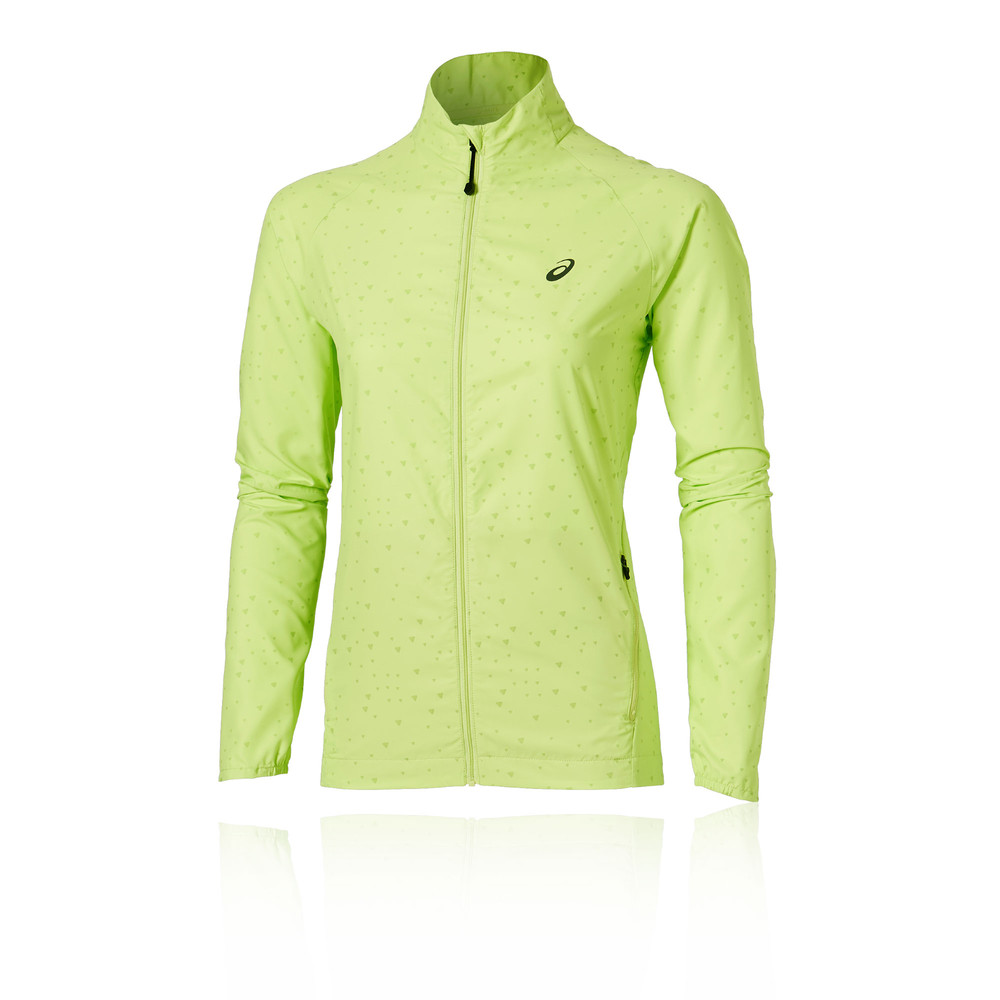 giacca asics verde