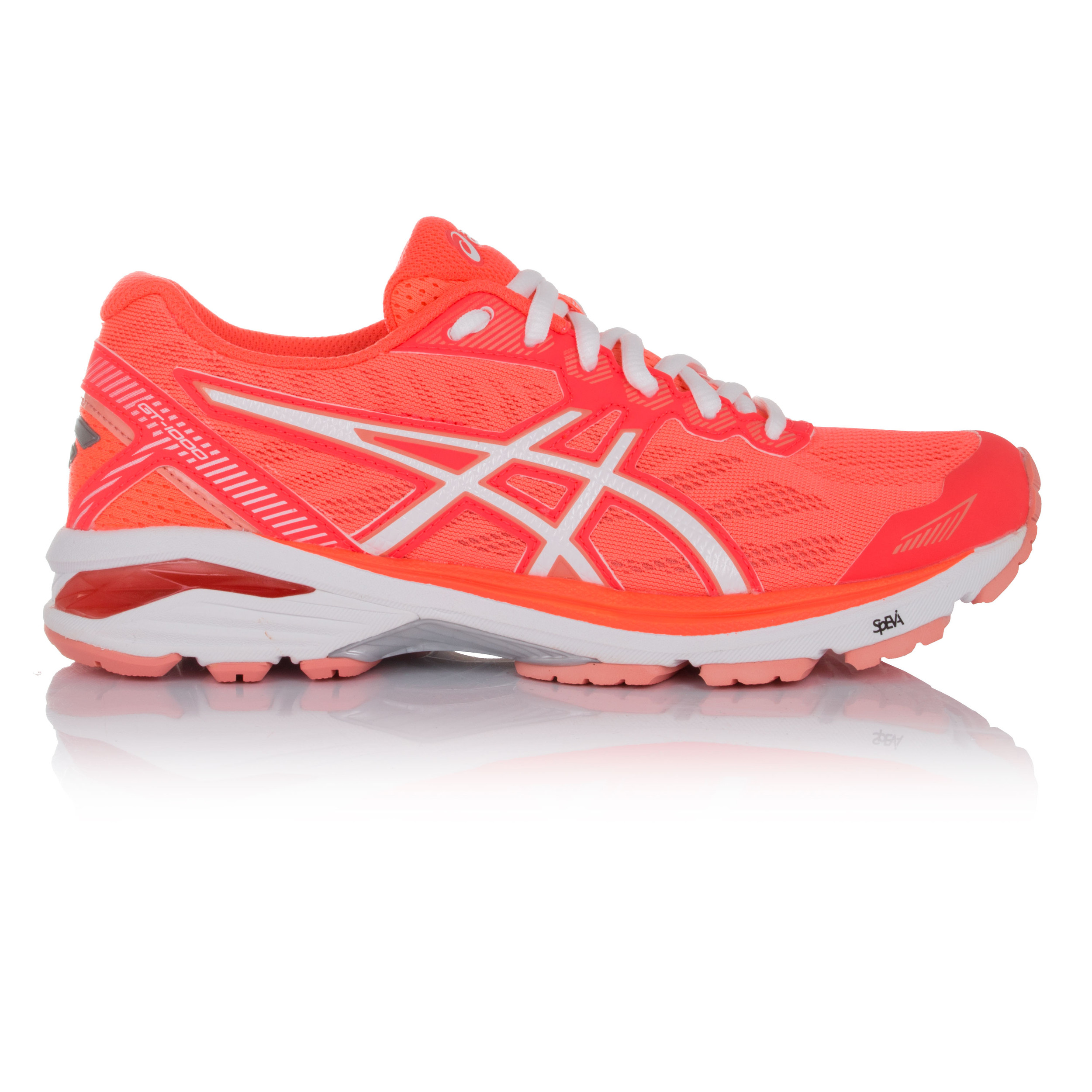 Asics GT 1000 5 Donna Bianco Rosa Supporto Corsa Sport Scarpe da Ginnastica Asics GT 1000 5 Donna Bianco Rosa Supporto Corsa Sport Scarpe da Ginnastica