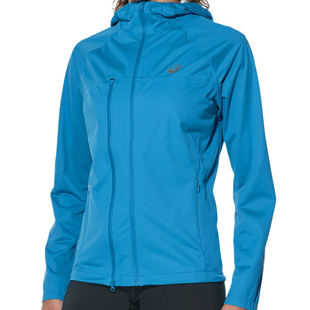 asics accelerate waterproof women's running jacket