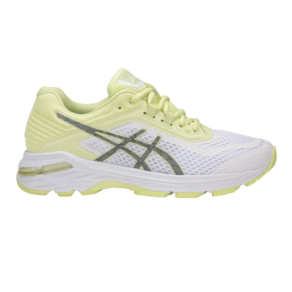 Asics Donna GT 2000 6 Lite Show Scarpe da Ginnastica Corsa Sport Bianco Giallo Asics Donna GT 2000 6 Lite Show Scarpe da Ginnastica Corsa Sport Bianco Giallo