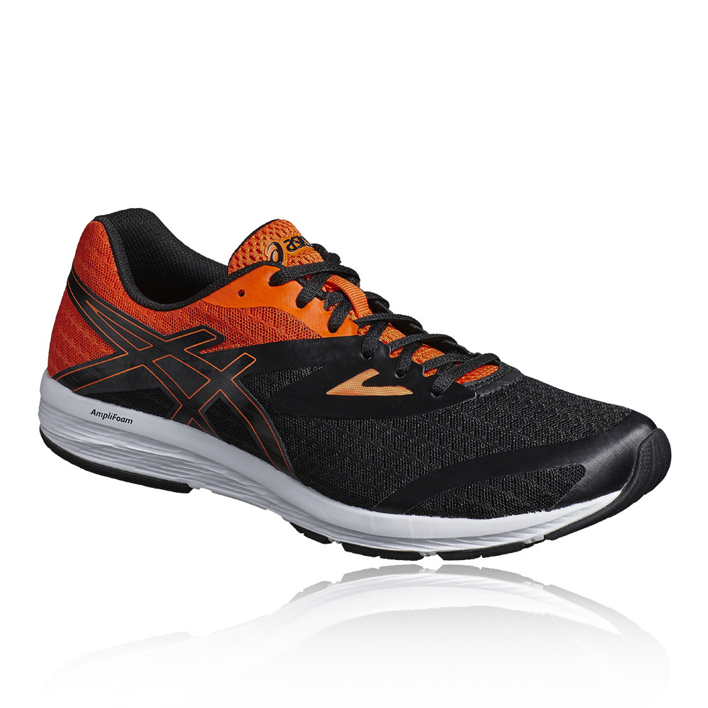 ASICS Uomo Amplica Scarpe da Ginnastica Corsa Scarpe da Ginnastica Nero Arancione Sport ASICS Uomo Amplica Scarpe da Sport Ginnastica Corsa Scarpe da Ginnastica Nero Arancione Sport da 7ee7d7