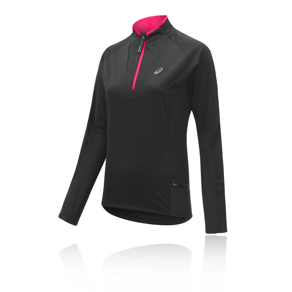 womens half zip running top