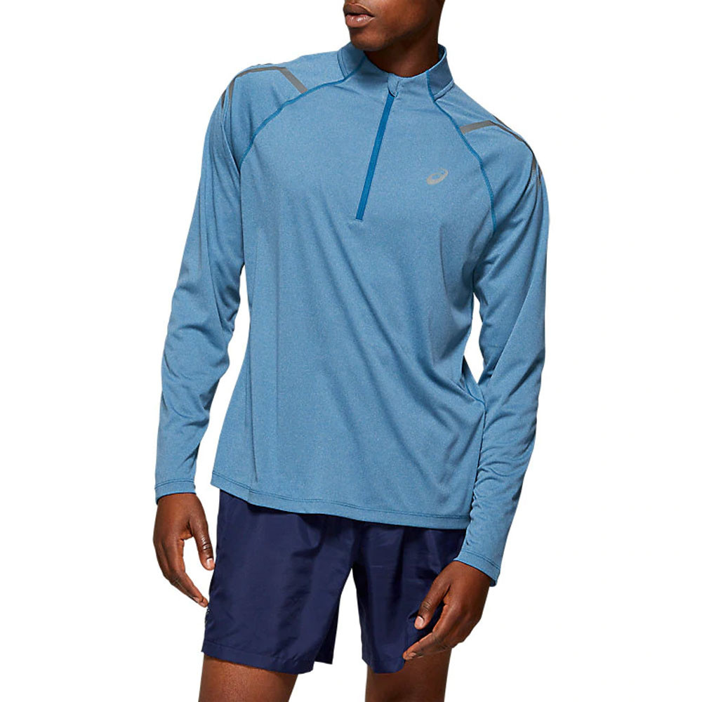 asics 1/2 zip top