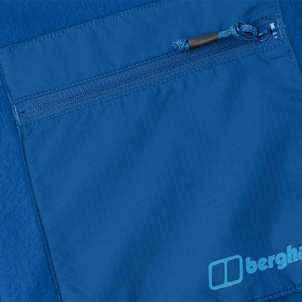 Berghaus Aslam Micro Zip Giacca in Pile, Limoges/Crepuscolo, L Uomo Berghaus Aslam Micro Zip Giacca in Pile, Limoges/Crepuscolo, L Uomo
