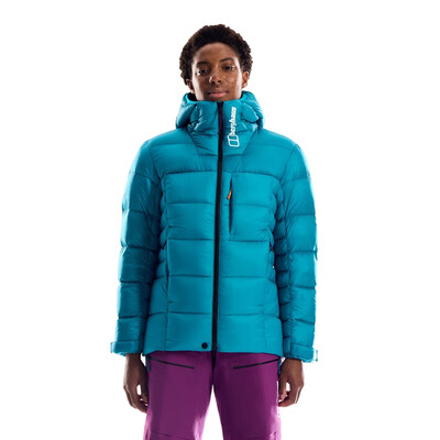 Berghaus MTN Arete Ultra Down Hooded Donna Giubbotto - AW26 Berghaus MTN Arete Ultra Down Hooded Donna Giubbotto - AW26
