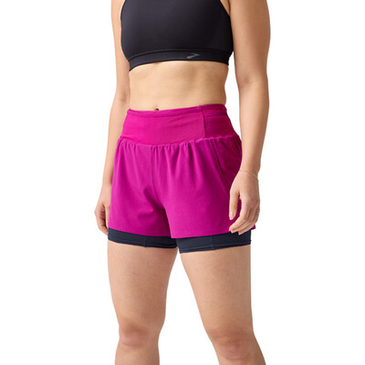 Brooks High Point 3 Inch 2-in-1 2.0 Women's Shorts - AW25