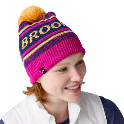 Brooks Heritage Pom Beanie - AW25