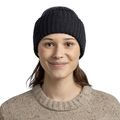 Buff Knitted Erviny Beanie - AW25
