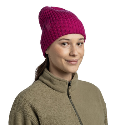 Buff Knitted Norval Beanie - AW25