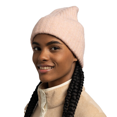 Buff Knitted Nilah Beanie - AW25