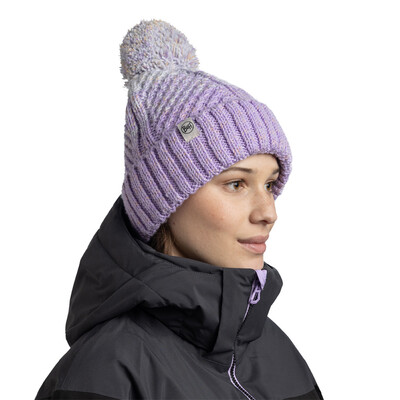 Buff Knitted and Polar Akna Beanie - AW25