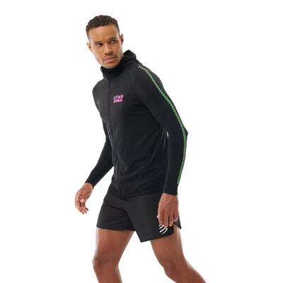 Compressport UTMB 3D Thermo Seamless Zipped Hoodie - AW26 Compressport UTMB 3D Thermo Seamless Zipped Hoodie - AW26