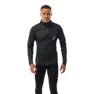 Compressport Hurricane Waterproof Men's Hooded Jacket - AW26 Compressport Hurricane Waterproof Men's Hooded Jacket - AW26