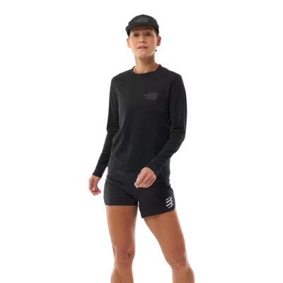 Compressport Performance Night Running Squad Donna Top - AW26 Compressport Performance Night Running Squad Donna Top - AW26