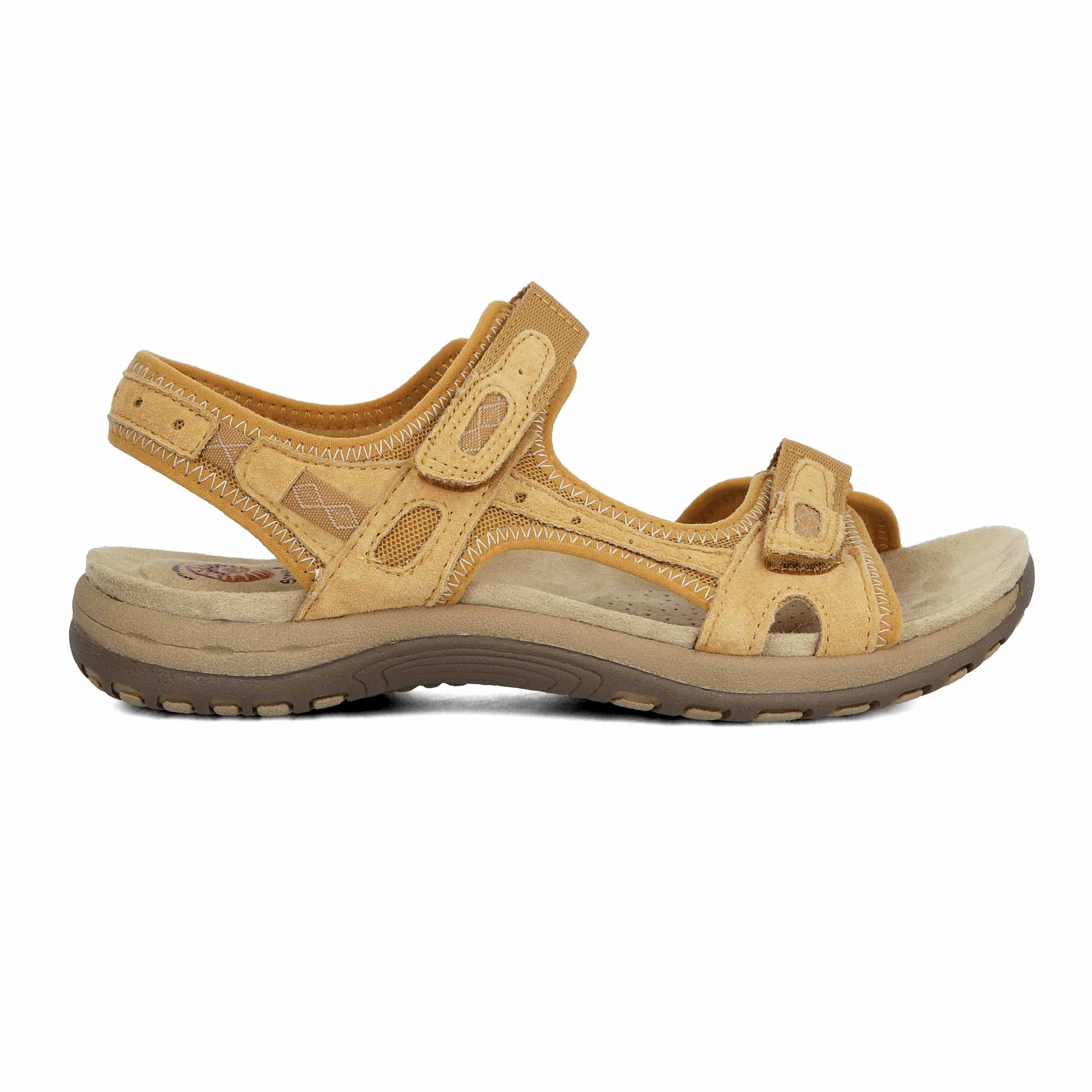 Earth Spirit Womens Frisco Shoes Sandals Yellow Sports