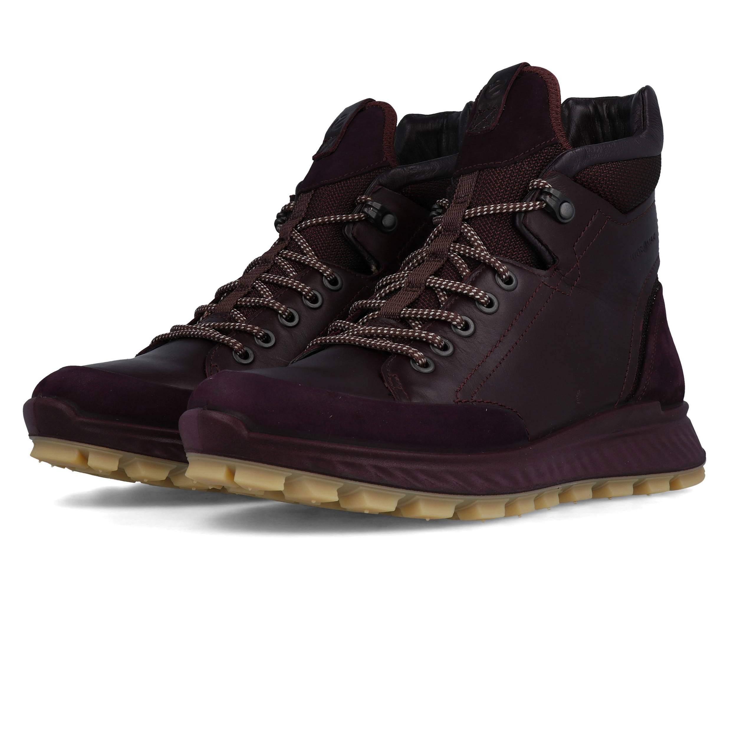 ecco boots womens purple