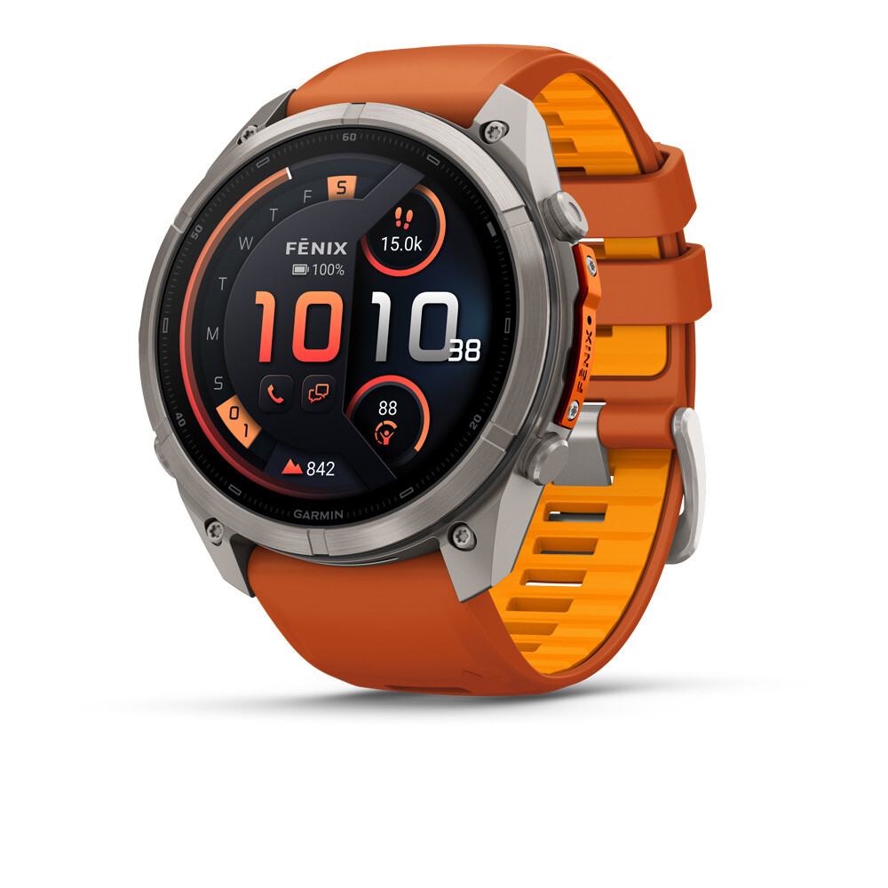 Titanium with Autumn Orange