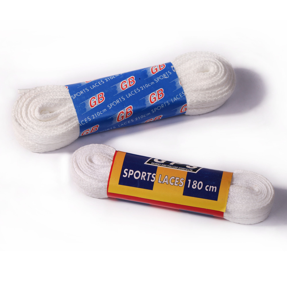 Gilbert White Shoe Laces