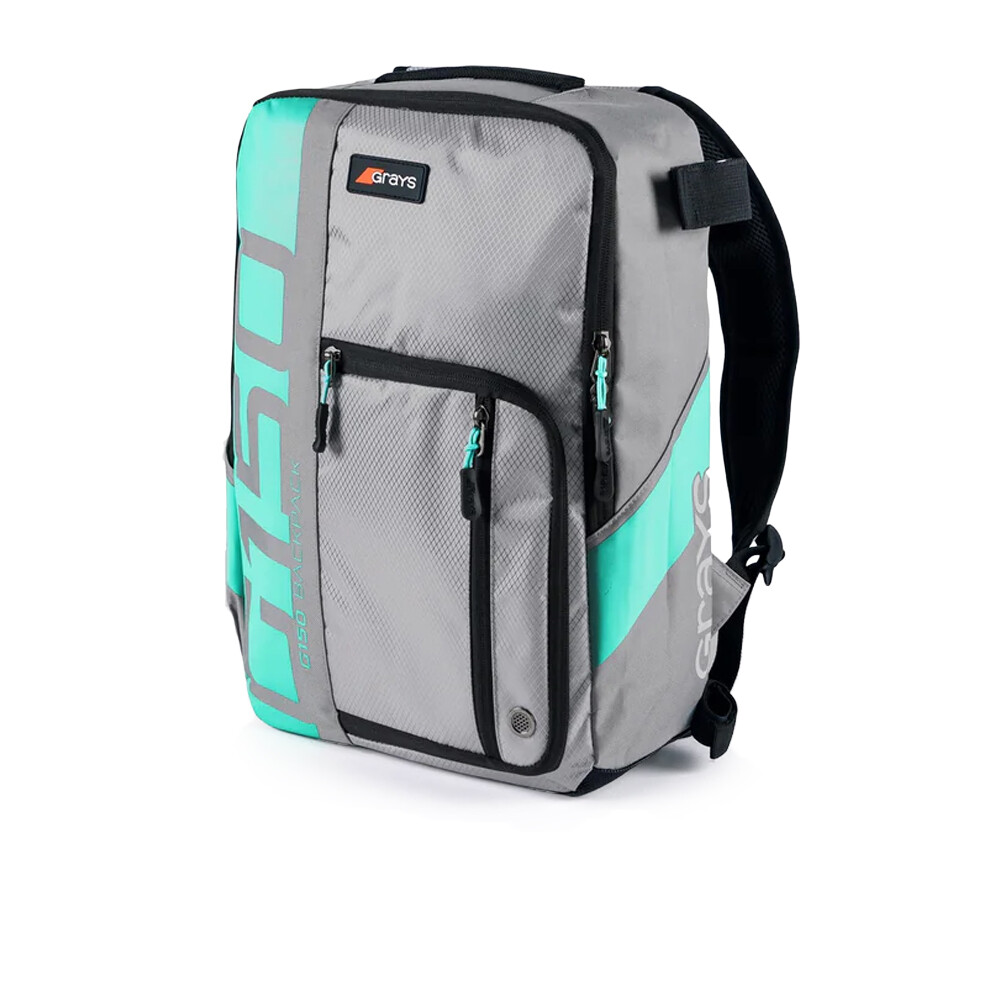 Grey / Aqua