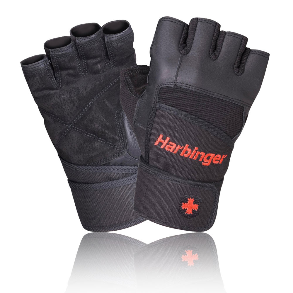 Harbinger Pro Training Wristwrap Gloves SS18